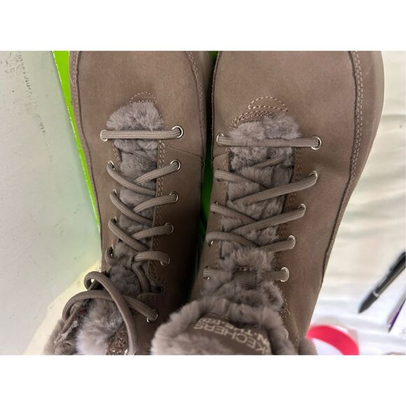 Skechers 7.5 womens boots taupe sn#14611 taupe brown Gen5 - Picture 11 of 11